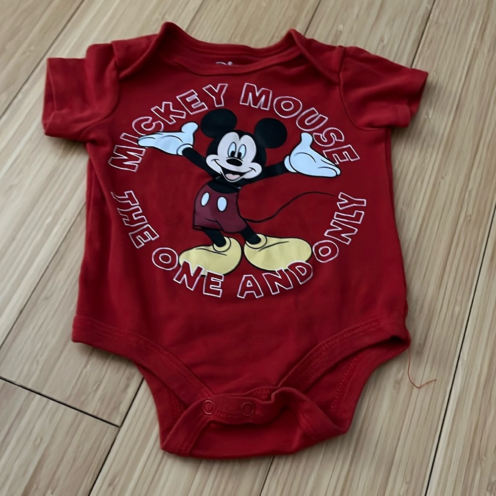 Boys Size 3-6M Disney Onesie